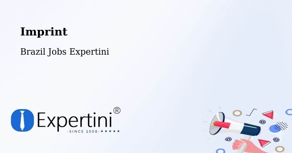 Imprint – Guaratinguetá - Brazil Jobs Expertini